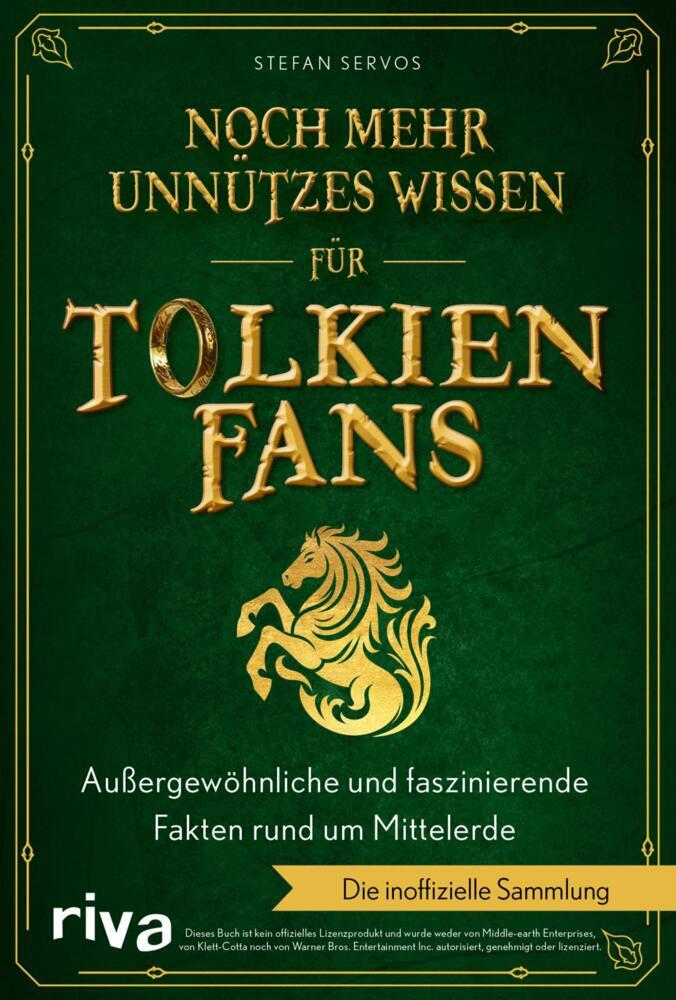 Noch mehr unnützes Wissen für Tolkien-Fans (Stefan Servos)