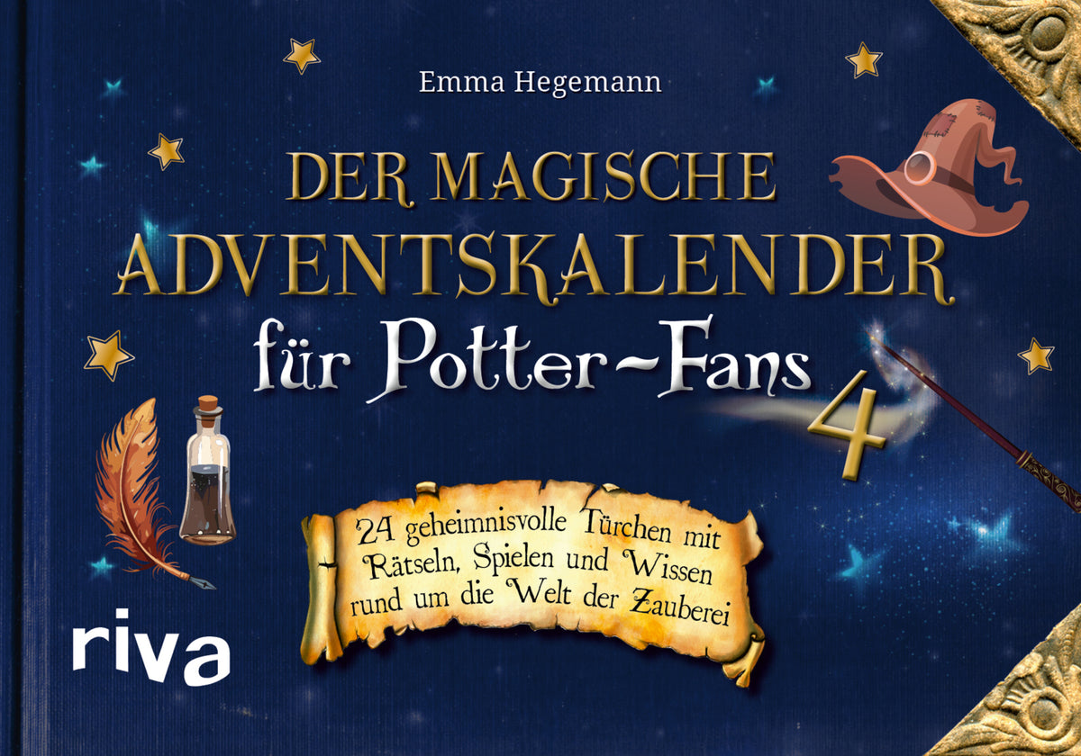 Der magische Adventskalender für Potter-Fans 4 (Emma Hegemann)