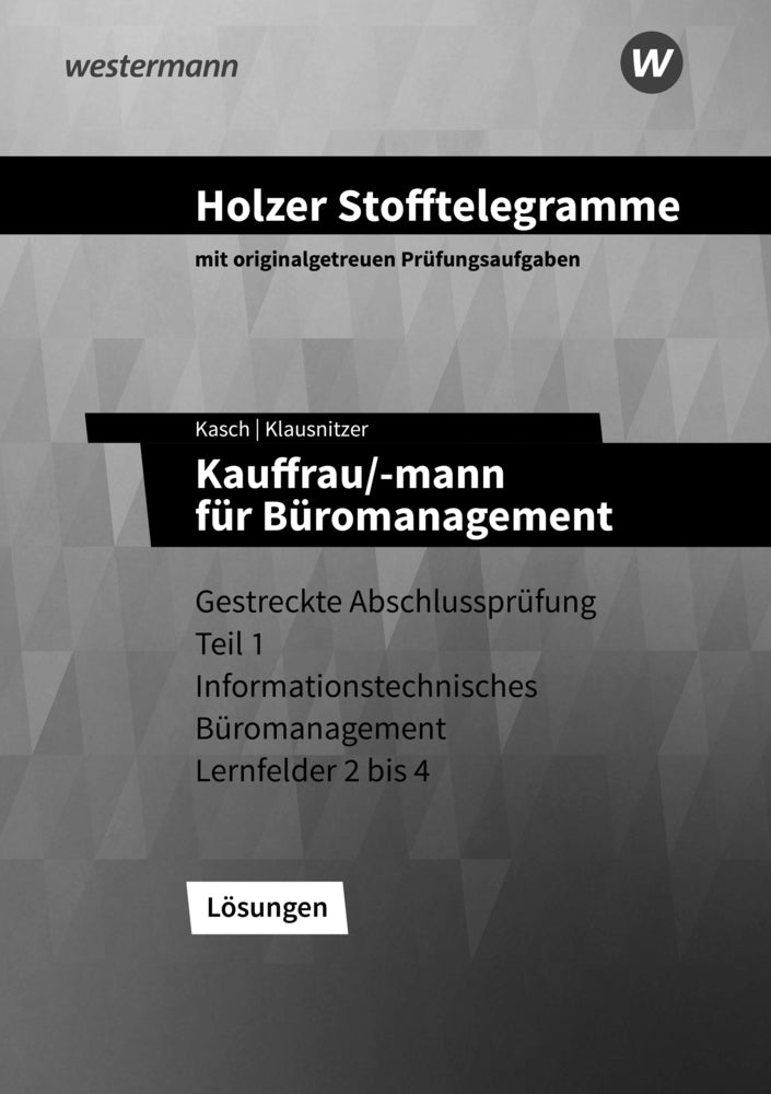 Holzer Stofftelegramme Baden-Württemberg - Kauffrau/-mann für Büromanagement (Lars Klausnitzer)
