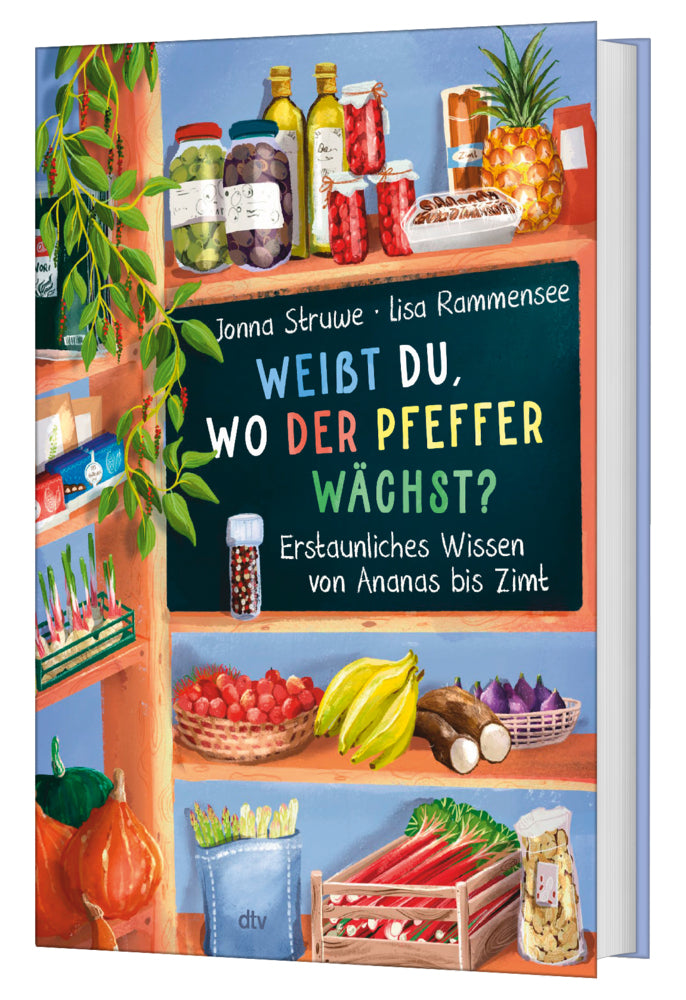 Weißt du, wo der Pfeffer wächst? - Erstaunliches Wissen von Ananas bis Zimt (Jonna Struwe)