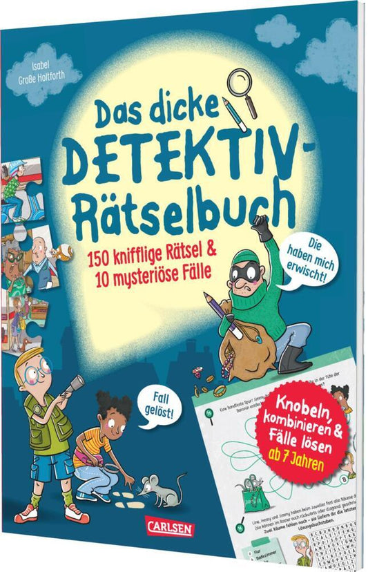 Das dicke Detektiv-Rätselbuch (Isabel Große Holtforth)