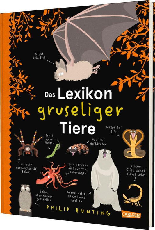 Das Lexikon gruseliger Tiere (Philip Bunting)