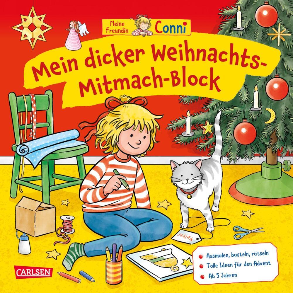 Conni Gelbe Reihe (Beschäftigungsbuch): Mein dicker Weihnachts-Mitmach-Block (Hanna Sörensen)