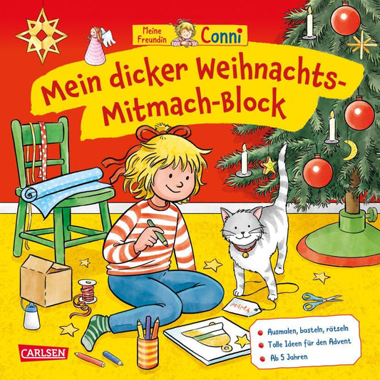 Conni Gelbe Reihe (Beschäftigungsbuch): Mein dicker Weihnachts-Mitmach-Block (Hanna Sörensen)