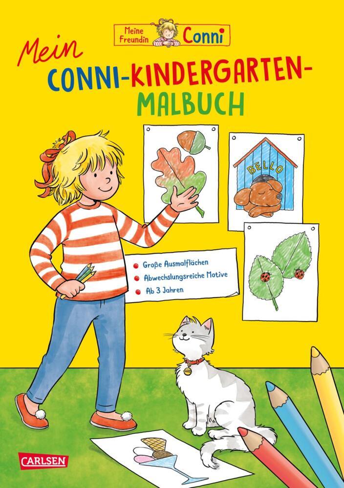 Conni Gelbe Reihe (Beschäftigungsbuch): Mein Conni-Kindergarten-Malbuch (Hanna Sörensen)
