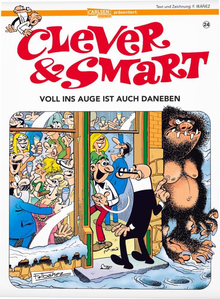 Clever und Smart 24: Voll ins Auge ist auch daneben (Francisco Ibáñez)