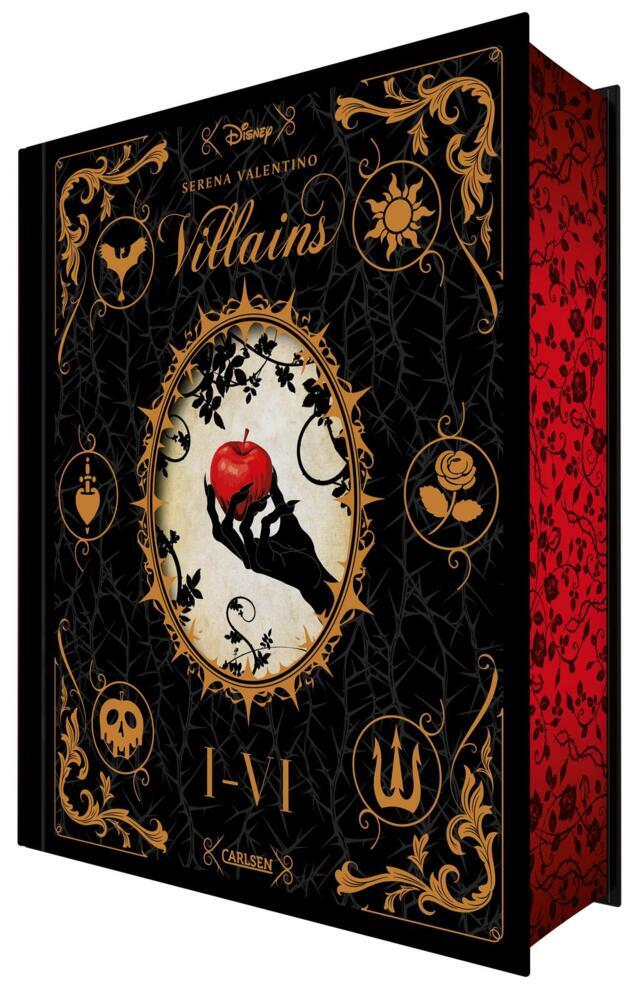 Disney Villains: Villains Band I-VI: Luxusausgabe mit Farbschnitt im düsteren Dark-Fantasy-Setting (Serena Valentino)