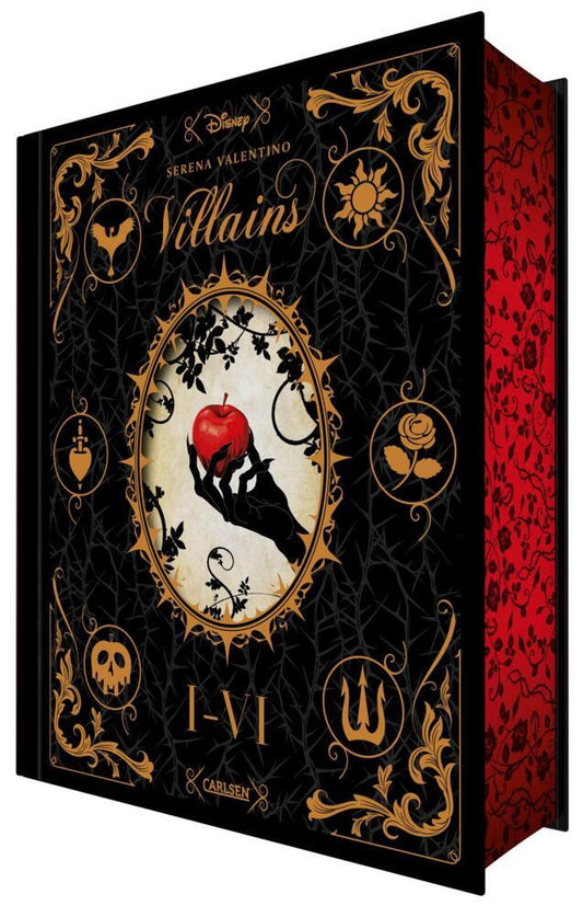 Disney Villains: Villains Band I-VI: Luxusausgabe mit Farbschnitt im düsteren Dark-Fantasy-Setting (Serena Valentino)