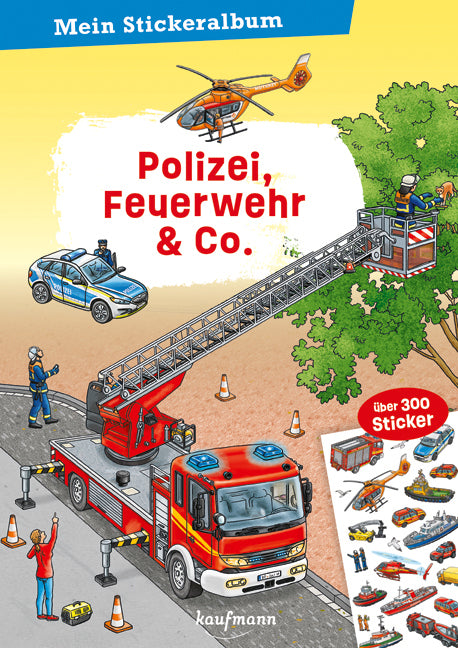 Mein Stickeralbum - Polizei, Feuerwehr & Co. (Sandra Ritzinger)