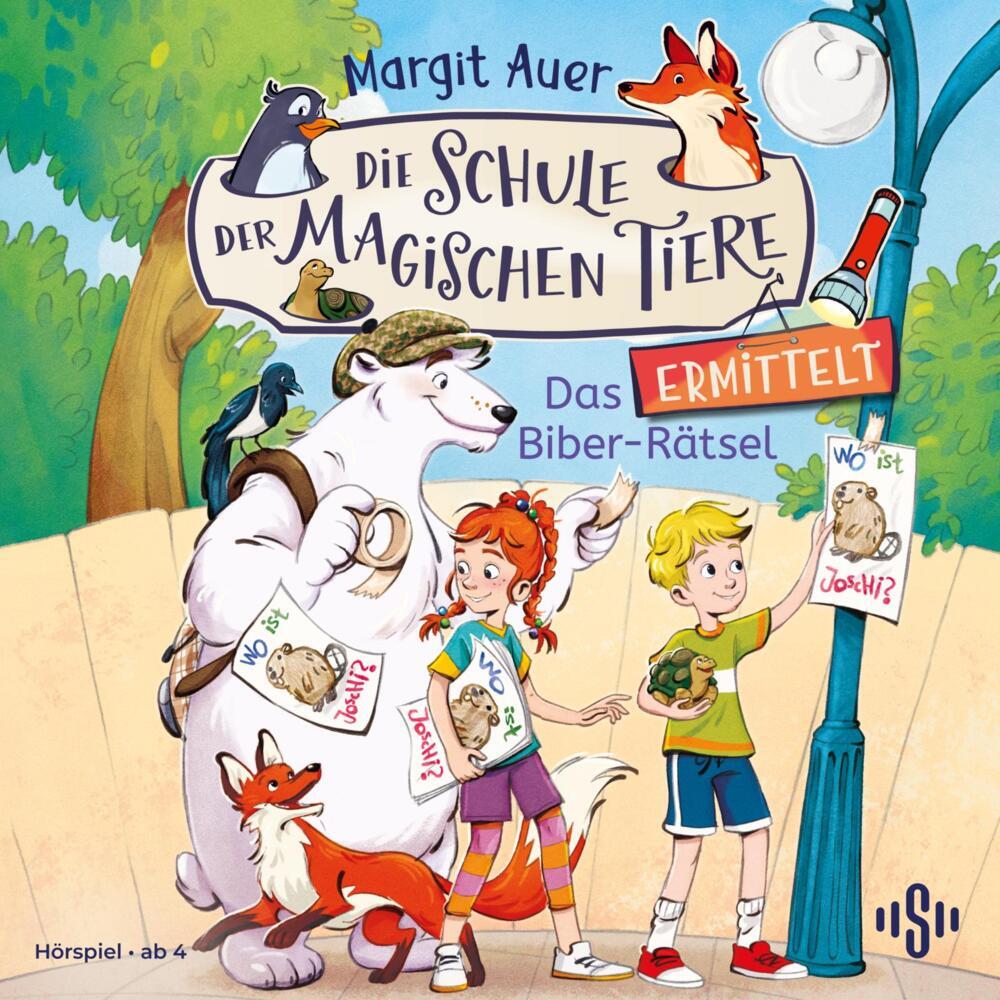 Das Biber-Rätsel, 1 Audio-CD (Margit Auer)