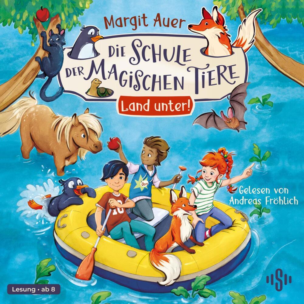 Land unter!, 3 Audio-CD (Margit Auer)