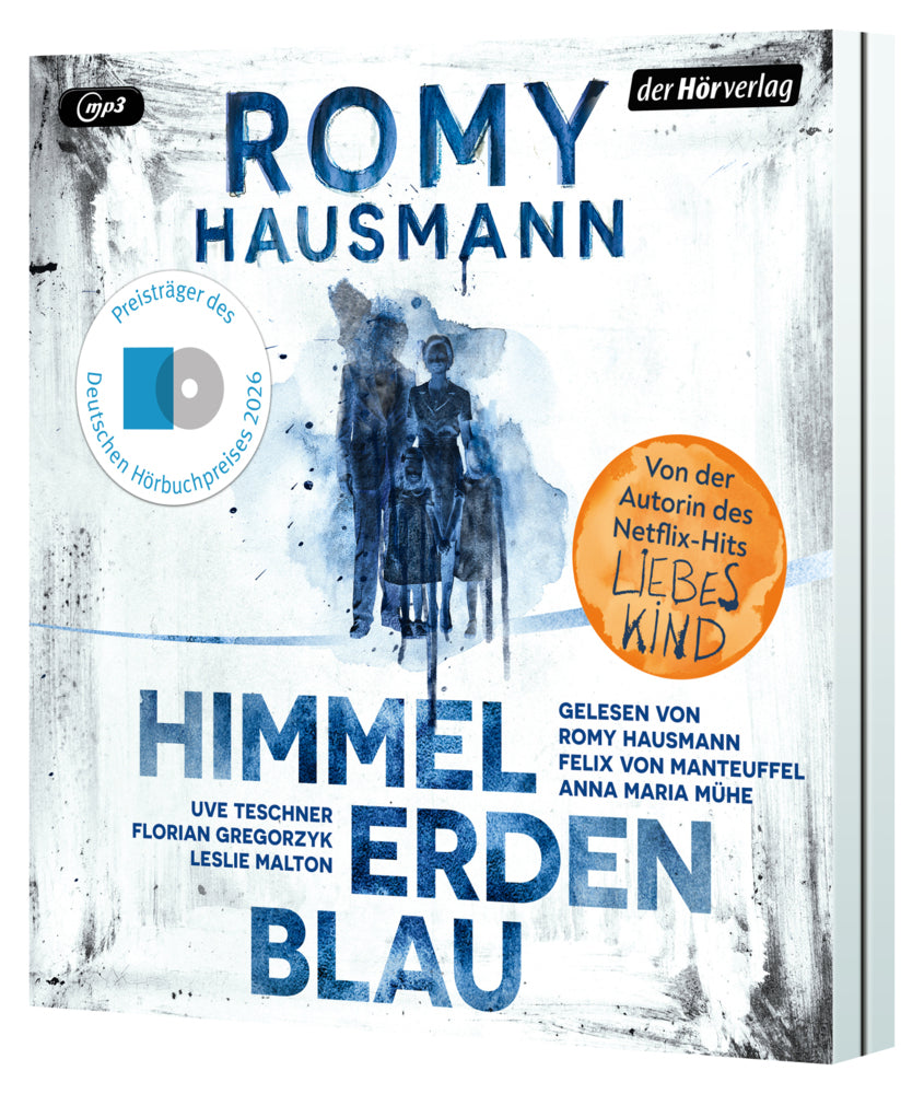 Himmelerdenblau, 2 Audio-CD, 2 MP3 (Romy Hausmann)