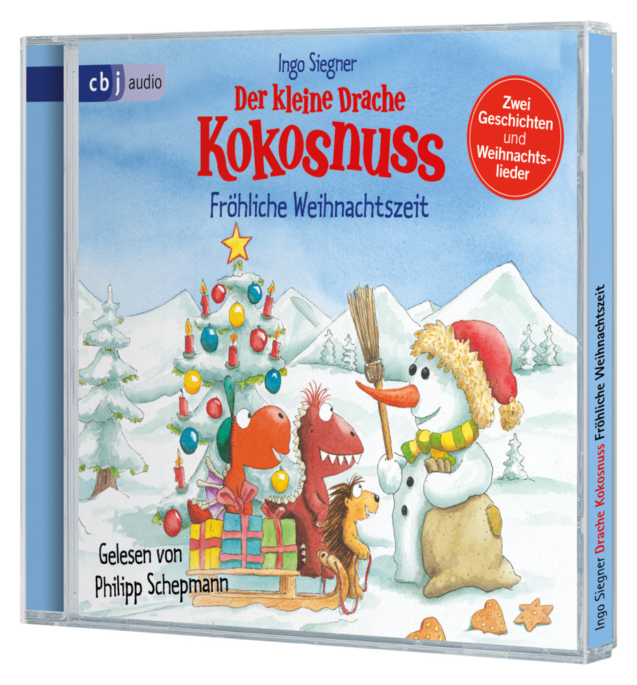Der kleine Drache Kokosnuss - Fröhliche Weihnachtszeit, 1 Audio-CD (Ingo Siegner)