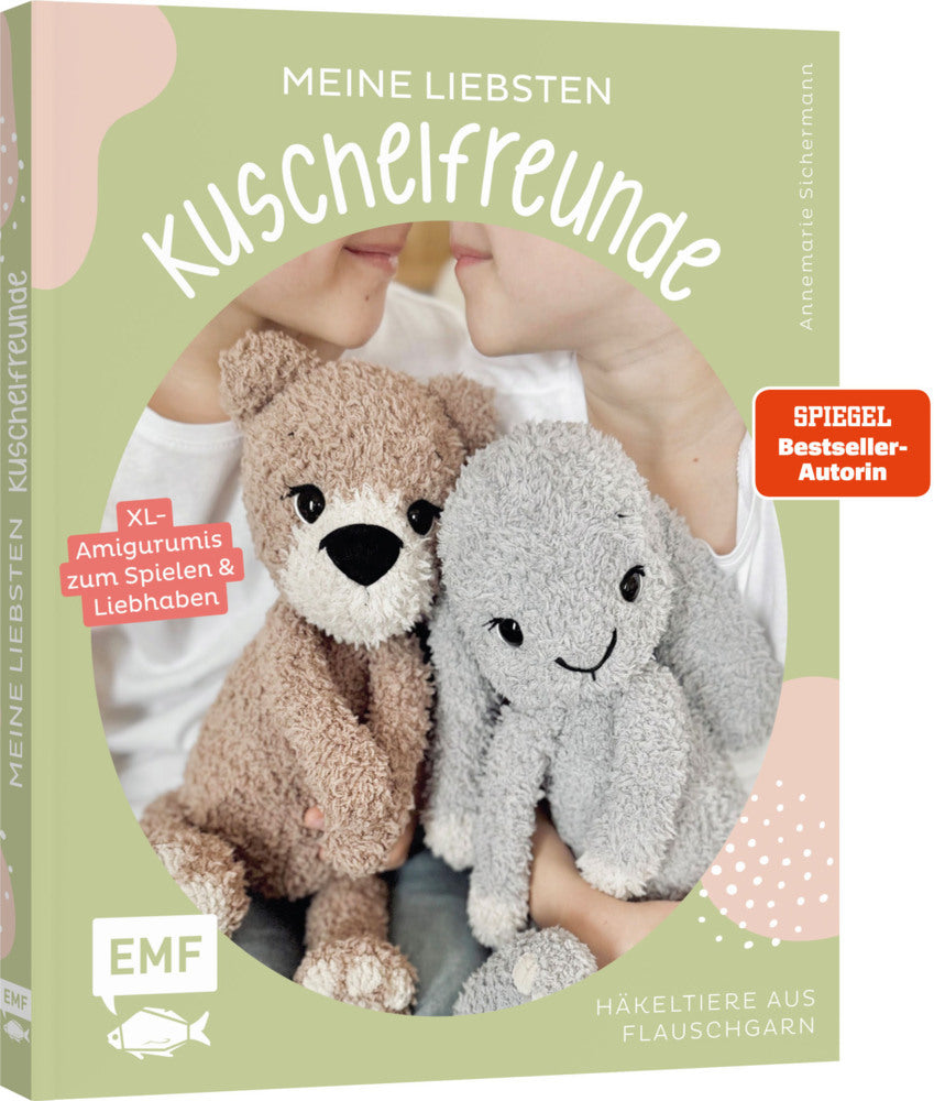 Meine liebsten Kuschelfreunde | Häkel-Tiere aus Flauschgarn häkeln von SPIEGEL-Bestsellerautorin @nadelkunst.handmade (Annemarie Sichermann)