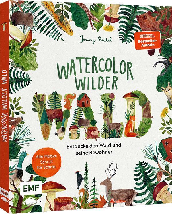 Watercolor - Wilder Wald (Jenny Boidol)