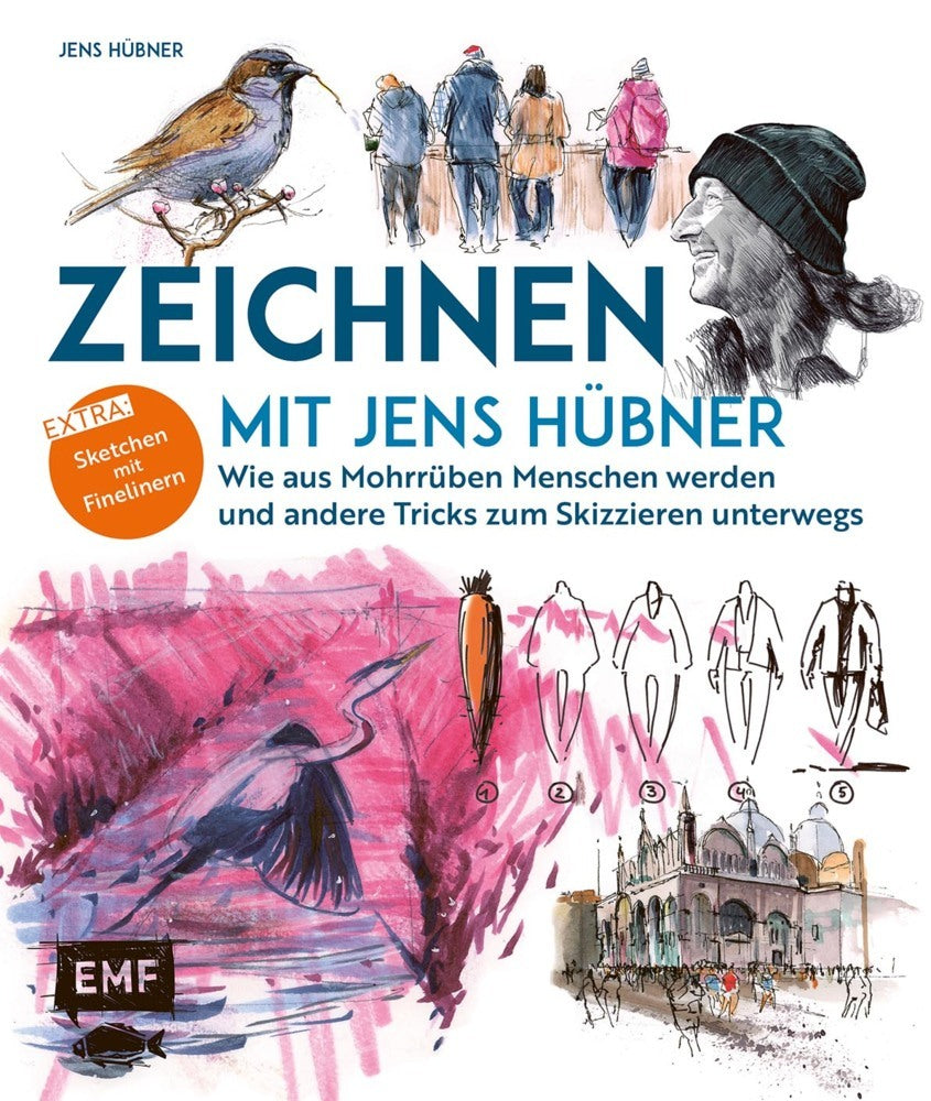 Zeichnen mit Jens Hübner - Entschleunigen durch Zeichnen (Jens Hübner)