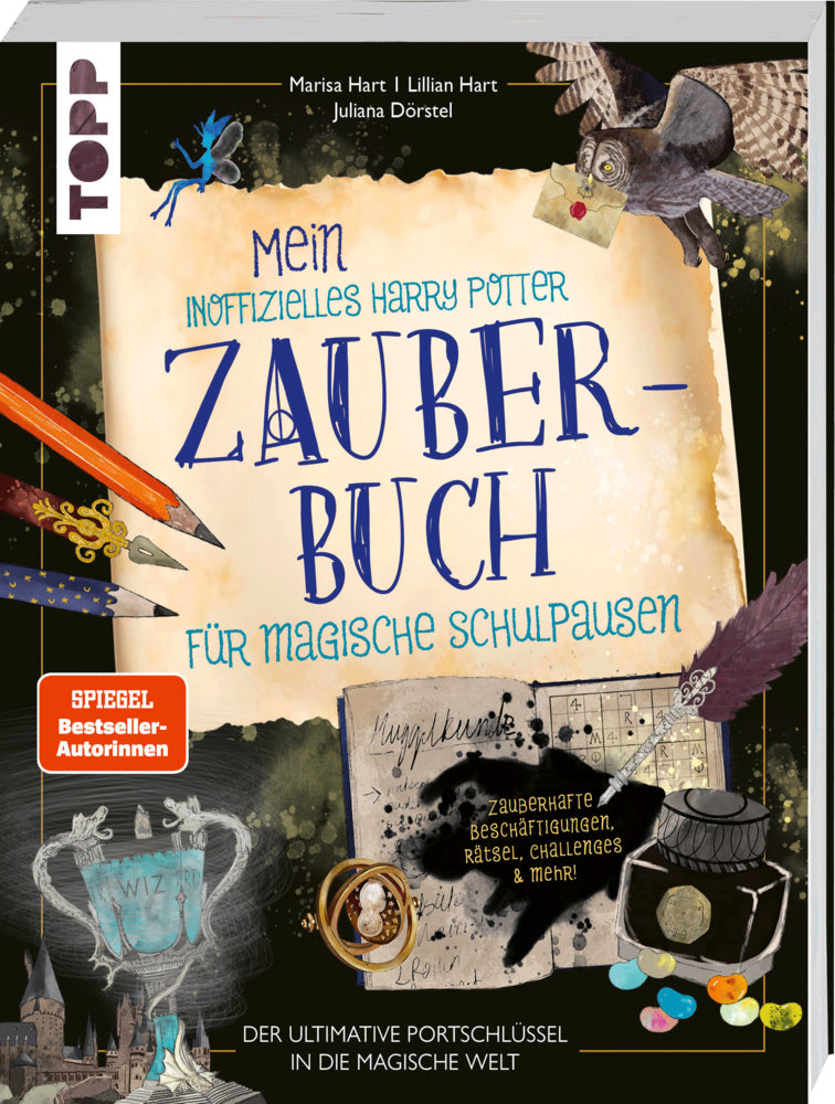 Mein inoffizielles Harry-Potter-Zauberbuch für magische Schulpausen. Zauberhafte Beschäftigungen, Rätsel, Challenges und mehr. (Marisa Hart)