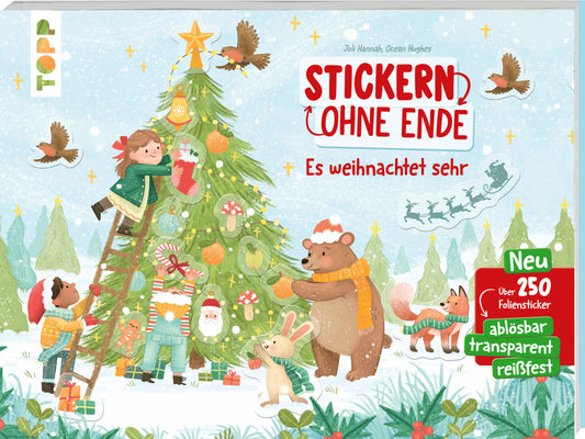 Stickern ohne Ende - Es weihnachtet sehr (Joli Hannah)