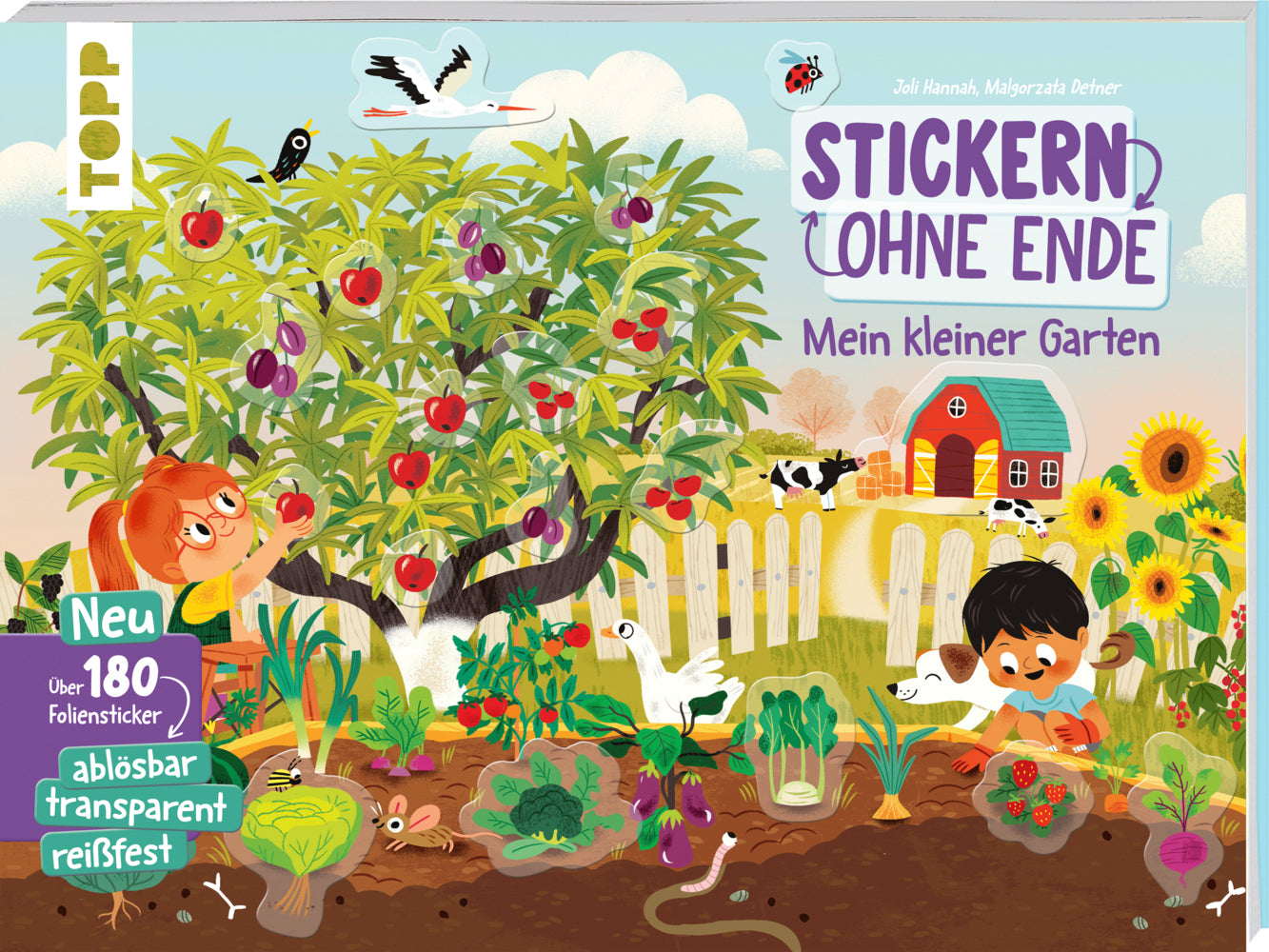 Stickern ohne Ende - Mein kleiner Garten (Joli Hannah)