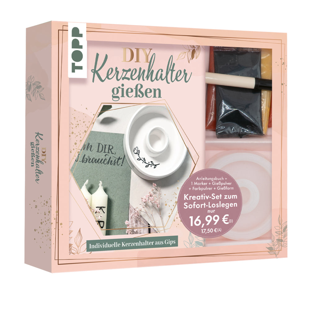 Kreativ-Set - Kerzenhalter gießen (Katja Reiter)