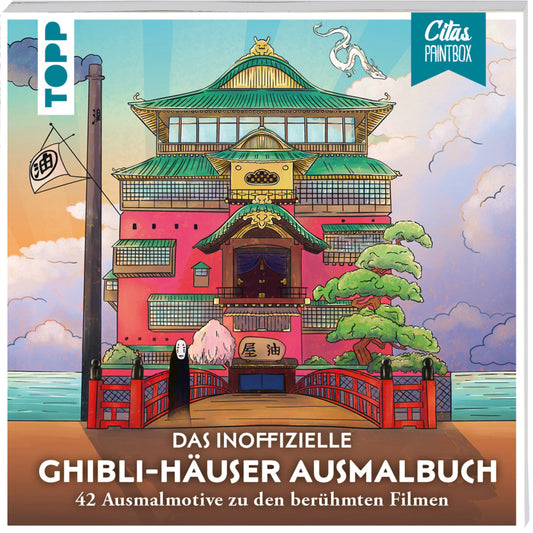 Das inoffizielle Ghibli-Häuser Ausmalbuch (Citas.Paintbox)