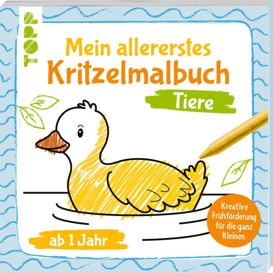 Mein allererstes Kritzelmalbuch Tiere (Josephine Jones)