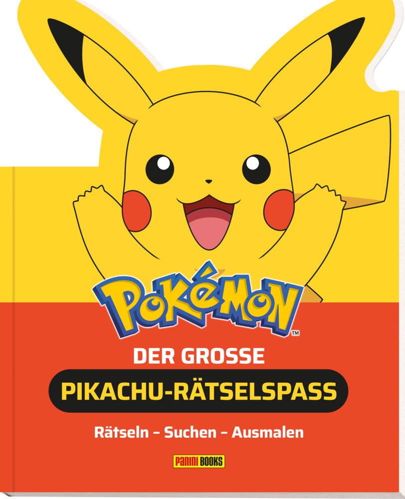 Pokémon: Der große Pikachu-Rätselspaß - Rätseln - Suchen - Ausmalen (Pokémon)