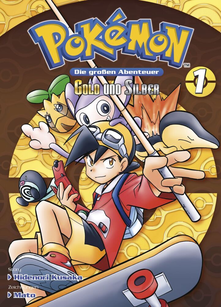Pokémon - Die großen Abenteuer: Gold und Silber 01 (Hidenori Kusaka)