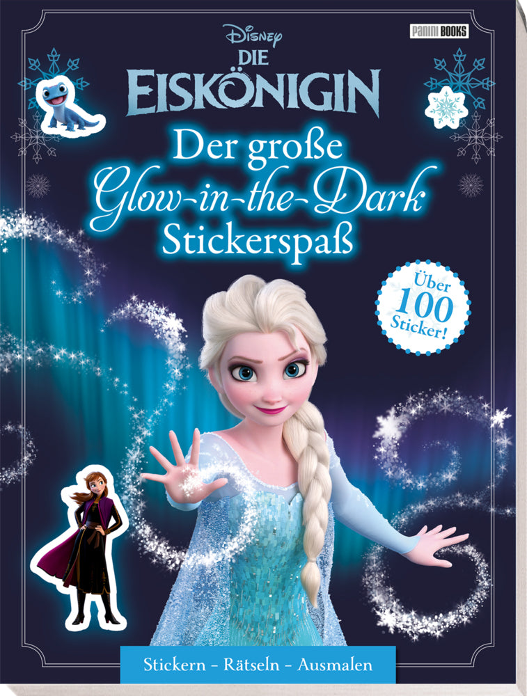 Disney Die Eiskönigin: Der große Glow-in-the-Dark-Stickerspaß: Stickern - Rätseln - Ausmalen (Panini)
