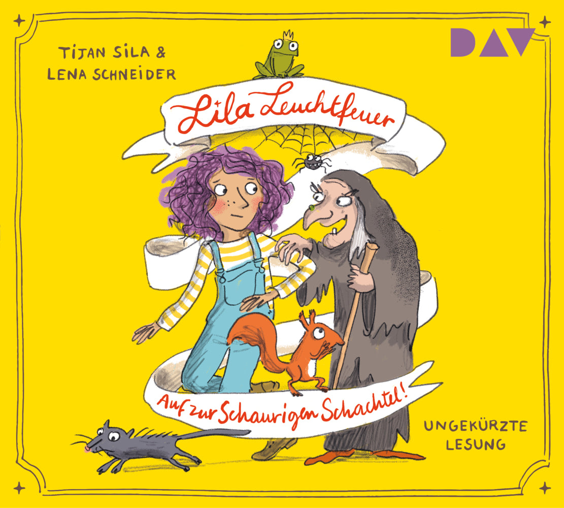 Lila Leuchtfeuer - Teil 2: Auf zur Schaurigen Schachtel!, 4 Audio-CD (Tijan Sila)