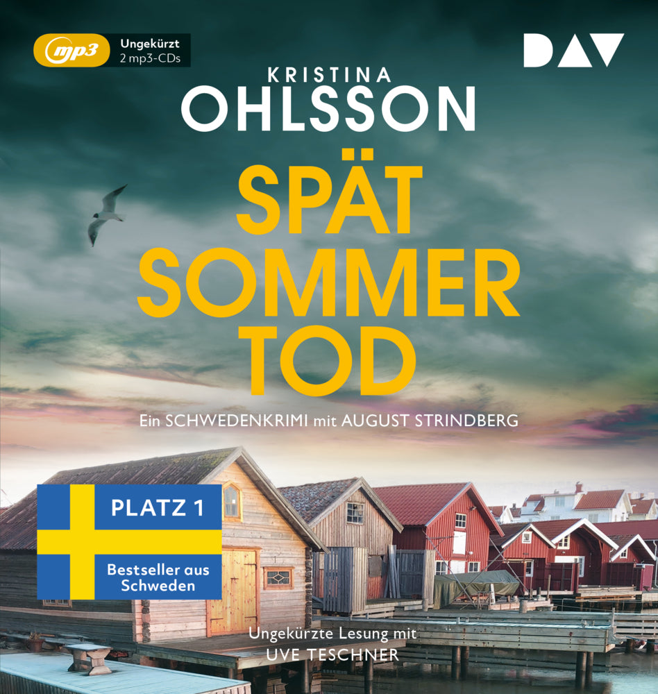 Spätsommertod. Ein Schwedenkrimi mit August Strindberg, 2 Audio-CD, 2 MP3 (Kristina Ohlsson)