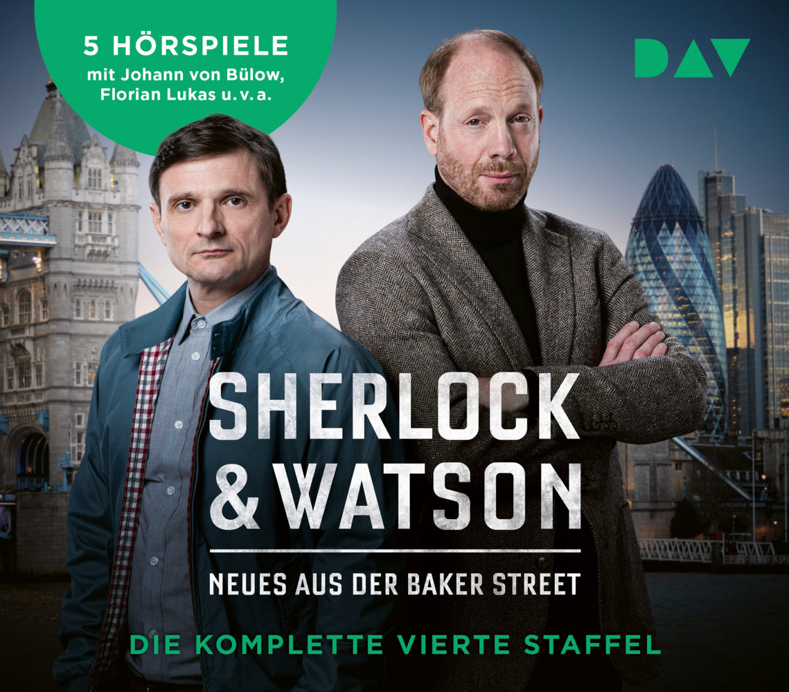 Sherlock & Watson - Neues aus der Baker Street. Die komplette vierte Staffel, 10 Audio-CD (Viviane Koppelmann)