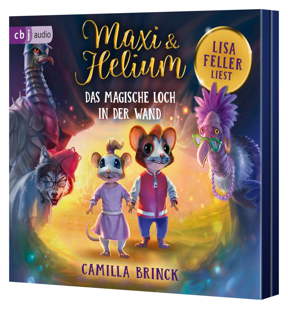 Maxi & Helium - Das magische Loch in der Wand, 2 Audio-CD (Camilla Brinck)