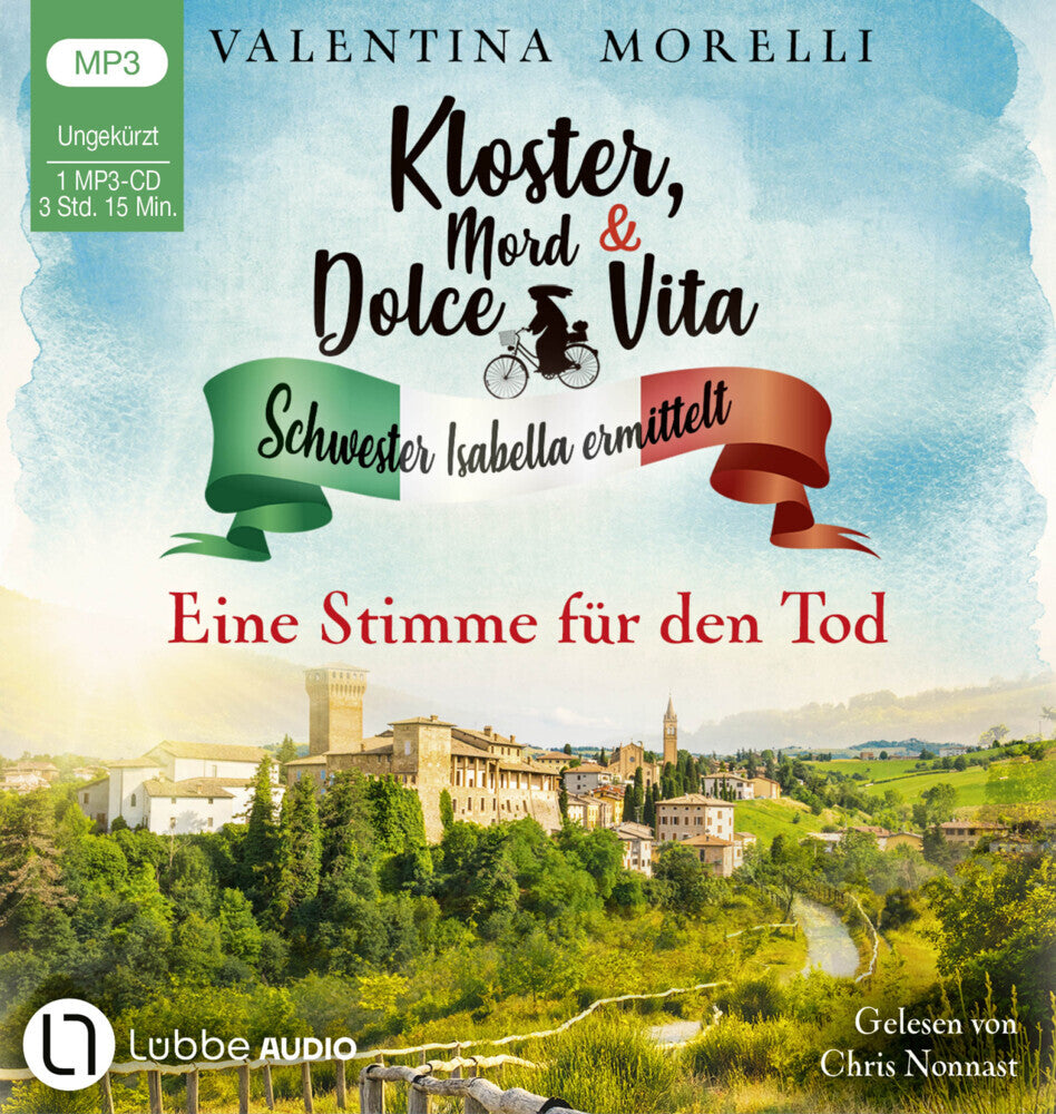 Kloster, Mord und Dolce Vita - Eine Stimme für den Tod, 1 Audio-CD, 1 MP3 (Valentina Morelli)
