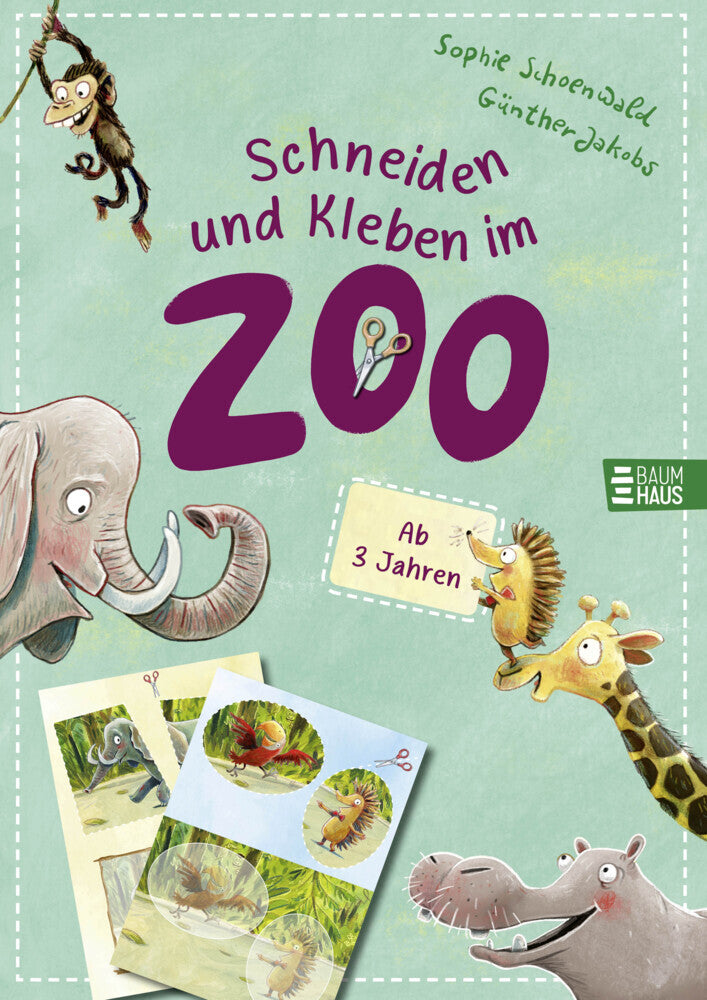 Schneiden und Kleben - im Zoo (Sophie Schoenwald)
