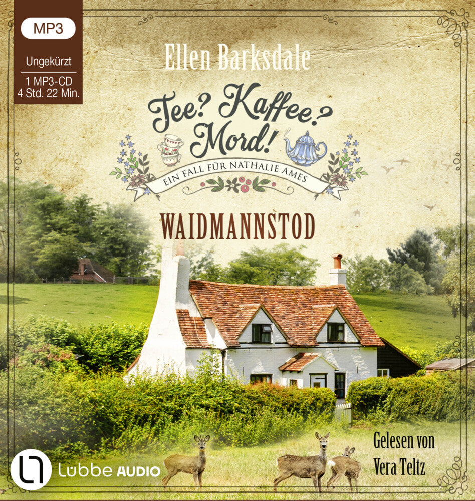 Tee? Kaffee? Mord! - Waidmannstod, 1 Audio-CD, 1 MP3 (Ellen Barksdale)