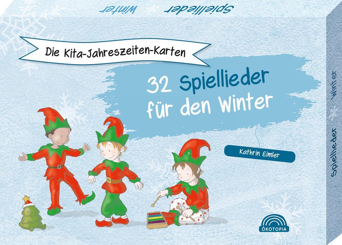 Die Kita-Jahreszeiten-Karten: 32 Spiellieder für den Winter (Kathrin Eimler)