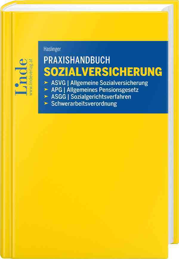 Praxishandbuch Sozialversicherung (Paul Haslinger)