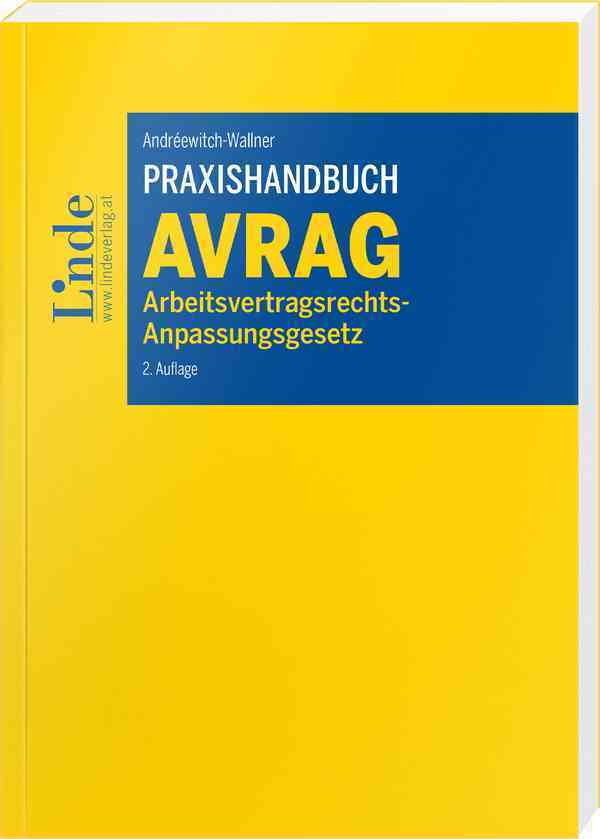 Praxishandbuch Arbeitsvertragsrechts-Anpassungsgesetz (Karolin Andréewitch-Wallner)
