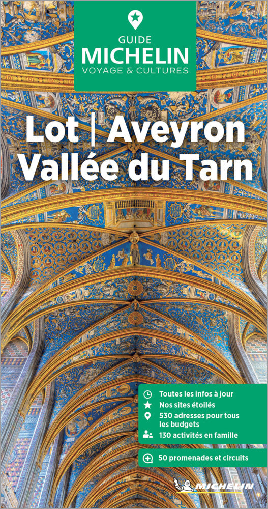 Michelin Le Guide Vert Lot Aveyron Vallee