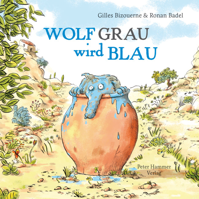 Wolf Grau wird blau (Gilles Bizouerne)
