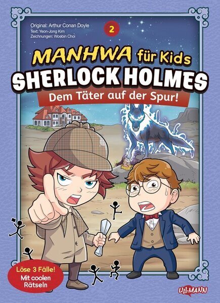Manhwa für Kids: Sherlock Holmes (Band 2) - Dem Täter auf der Spur (Yeon-Jong Kim)