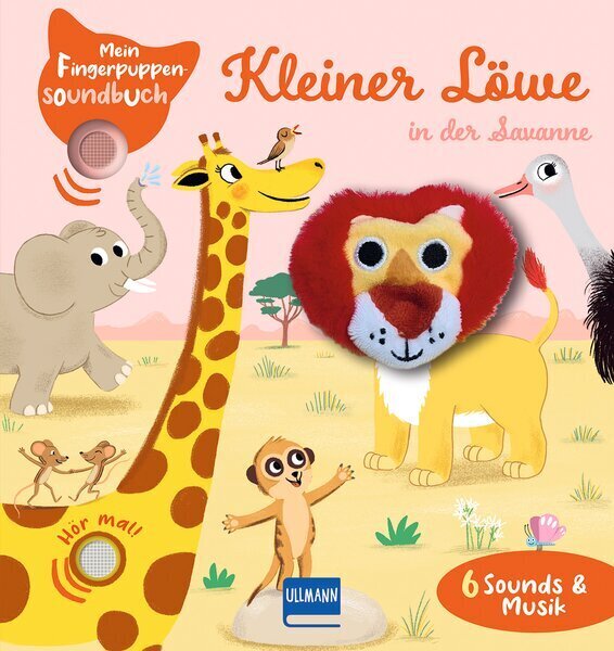 Mein Fingerpuppen-Soundbuch - Kleiner Löwe in der Savanne (Émilie Collet)