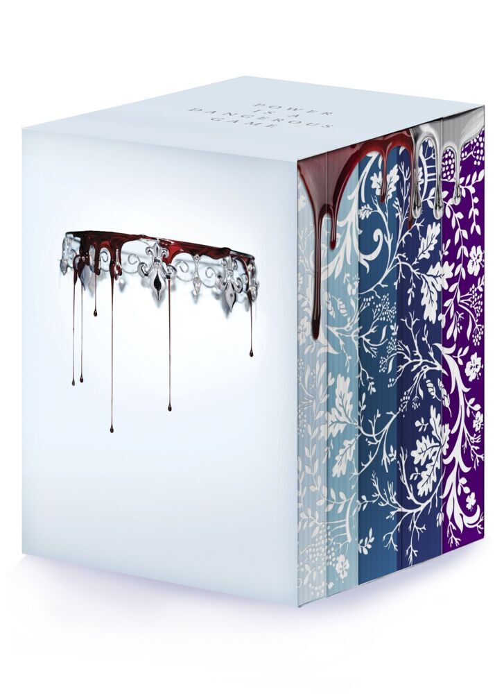 Red Queen 10th Anniversary Deluxe 5-book Box Set with stenciled edges (Victoria Aveyard)