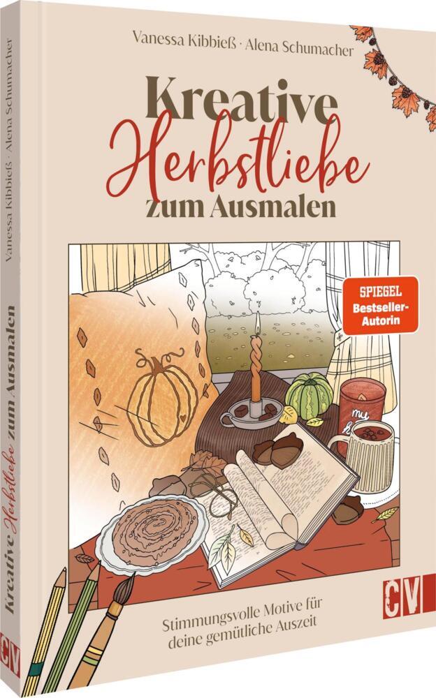 Meine kreative Herbstliebe zum Ausmalen (Vanessa Kibbieß)