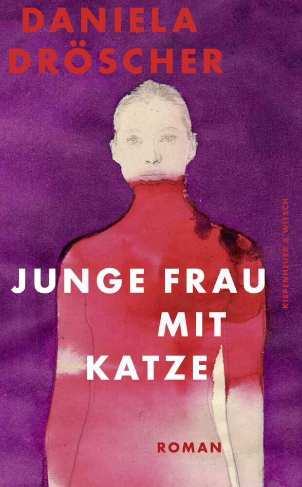 Junge Frau mit Katze (Daniela Dröscher)