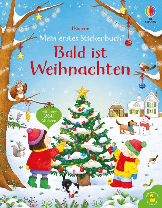 Mein erstes Stickerbuch: Bald ist Weihnachten (Kate Nolan)