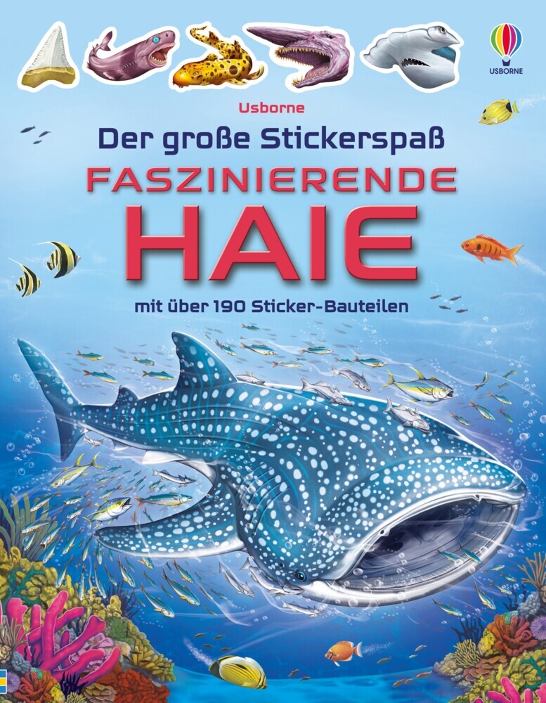 Der große Stickerspaß: Faszinierende Haie (Sam Smith)