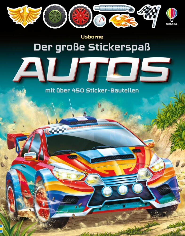 Der große Stickerspaß: Autos (Simon Tudhope)
