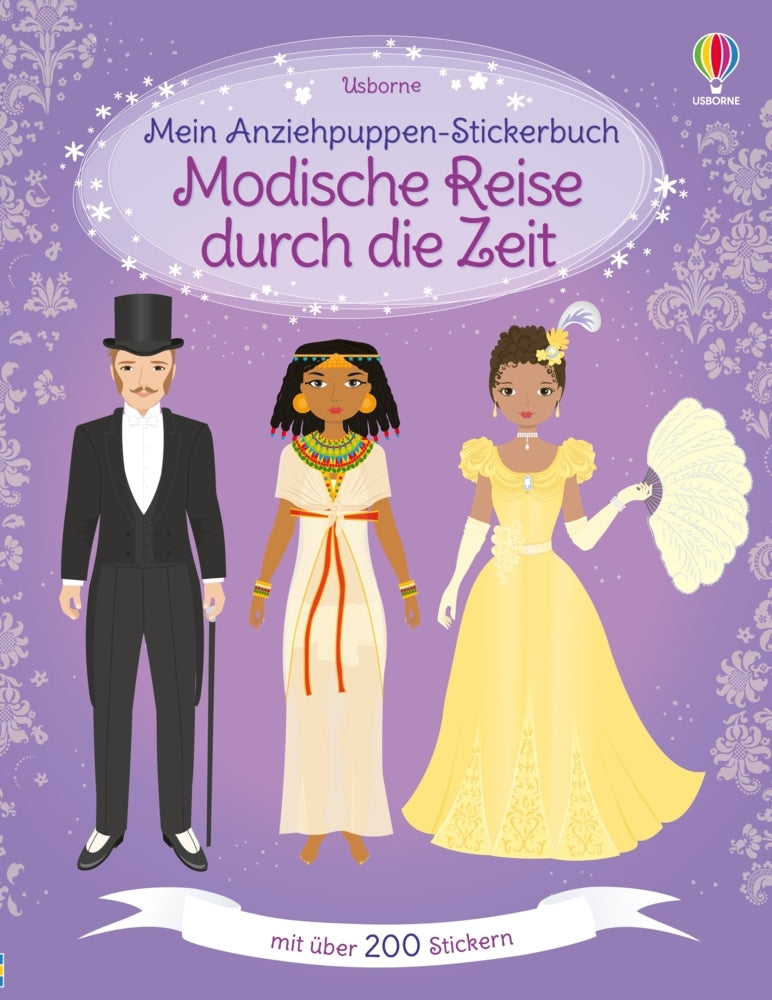 Mein Anziehpuppen-Stickerbuch: Modische Reise durch die Zeit (Louie Stowell)
